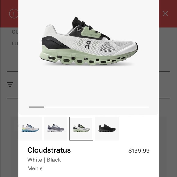 On Running Shoes Like New Oncloud Cloud Stratus Mens 5 Shoes Poshmark